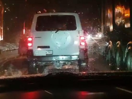 Ночная непогода спровоцировала пробки на автотрассах в Сочи