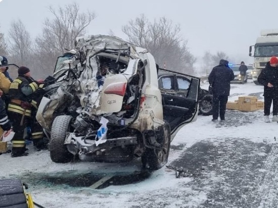 В соседней с Калмыкией области произошло крупное ДТП