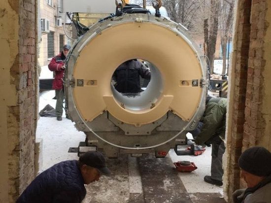 В Донецке появился новый аппарат МРТ