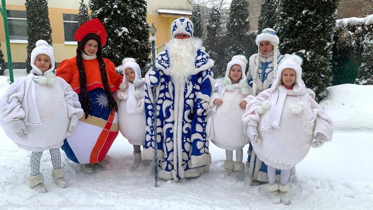 В Рязани стартовал «Новогодний фестиваль Забав»: яркие кадры