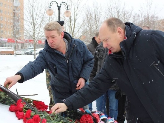 Память погибших воинов почтили в Серпухове