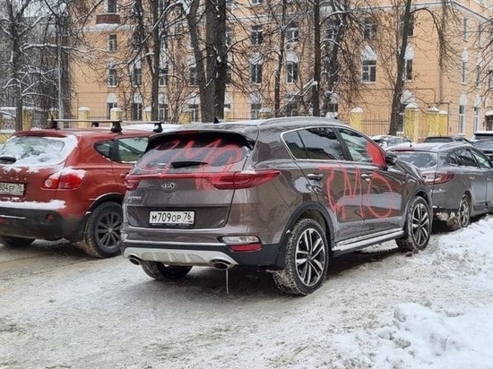 В Ярославле появился «народный мститель» с баллончиком краски