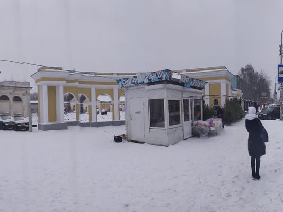 Активист из Рязани предложил убрать палатку около входа в Торговый городок