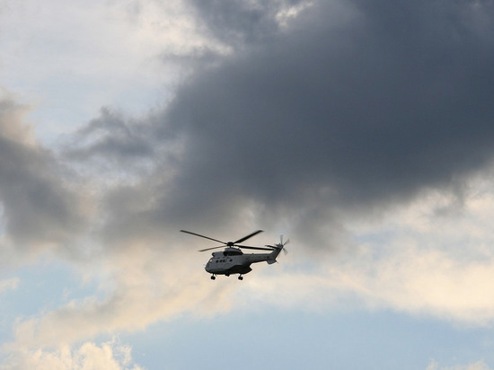 В Якшур-Бодьинском районе совершил жесткую посадку вертолет Ми-2, число пострадавших не известно