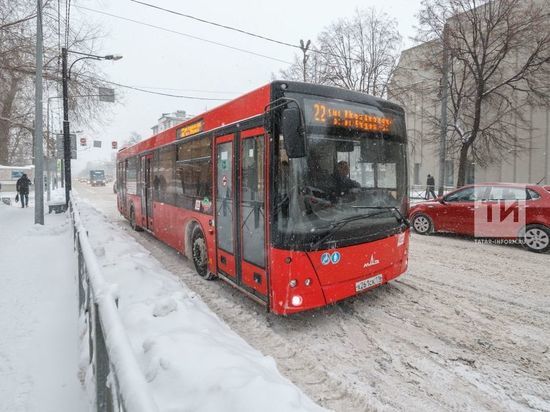 В Казани 31 декабря общественный транспорт будет работать до полуночи