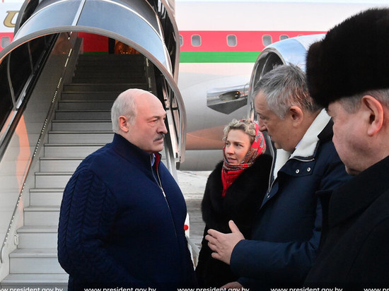 Лукашенко вылетел в Петербург на неформальный саммит СНГ