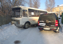 В Касимове Рязанской области автобус попал в ДТП