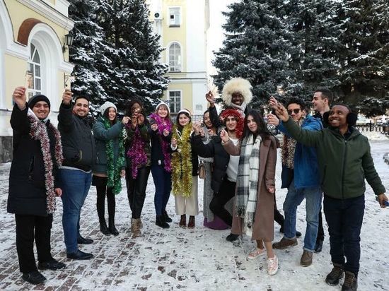 Новогодний марафон пожеланий запустили студенты Северного Кавказа