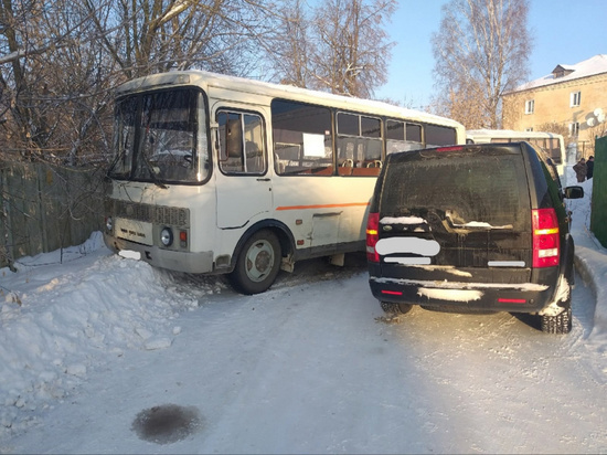 В Касимове Рязанской области автобус попал в ДТП