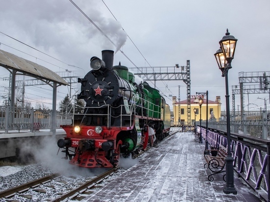 Обновленный ретропоезд выполнит рейс между Чудово и Великим Новгородом 1 января