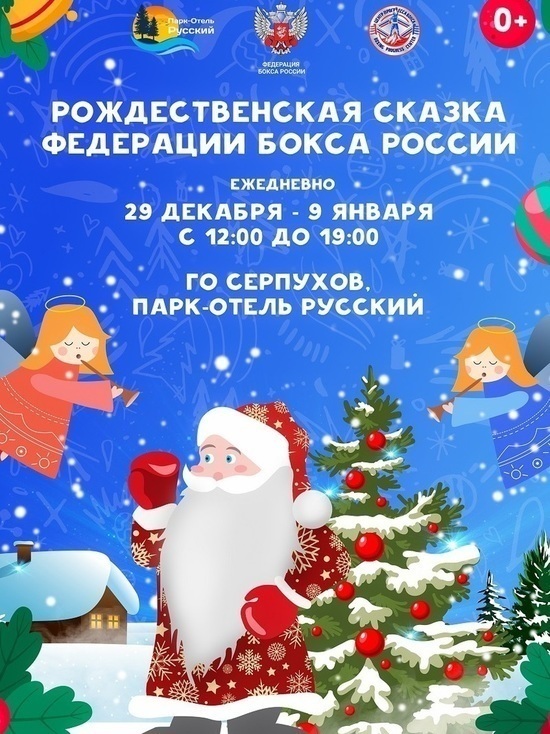 В Серпухове пройдет большая благотворительная новогодняя елка от Федерации бокса России
