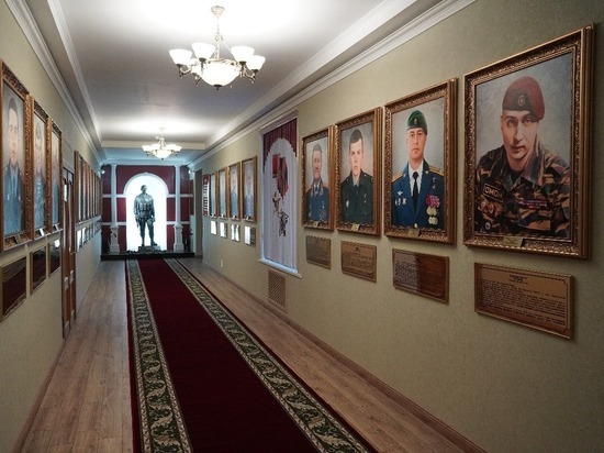В московской галерее Героев Отечества появился портрет белгородца Вячеслава Воробьева