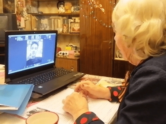 97-летняя ветеран войны из Москвы лично поблагодарила смоленского школьника за письмо