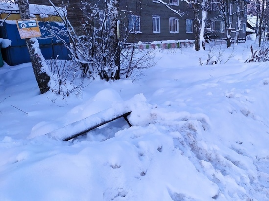  Сугроб без опознавательных знаков: не все остановки в Петрозаводске образцово-показательные