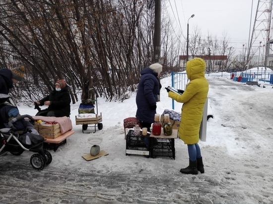В Курске на улицах выявили 10 незаконных торговцев