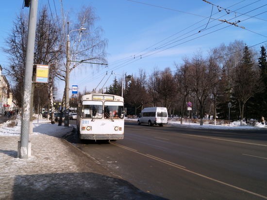 31 декабря троллейбусы Йошкар-Олы будут работать до 22 часов