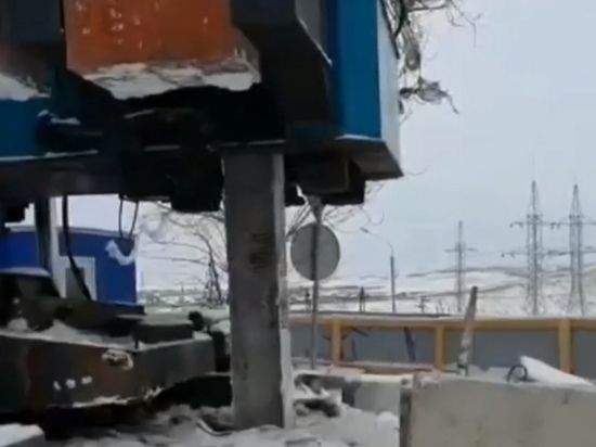 Подрядчики строят новый виадук на улице Калинина в Красноярске