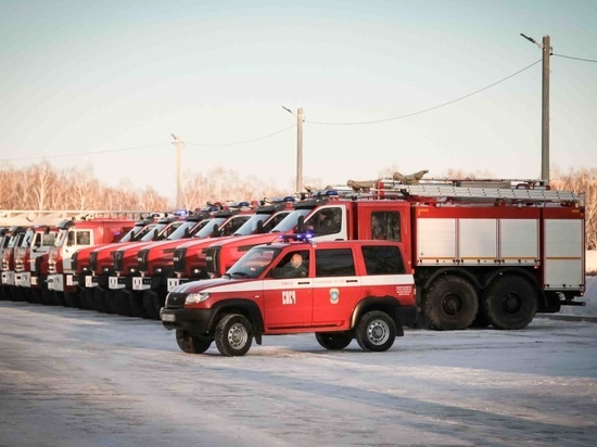 Омских спасателей перевели на усиленный режим работы