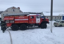 29 декабря в Белгородской области горел жилой дом