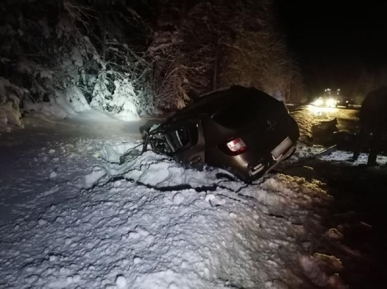 Лобовое столкновение двух легковых автомобилей произошло вчера в четверть шестого вечера на 1085 километре федеральной трассы М8 в Холмогорском районе Архангельской области