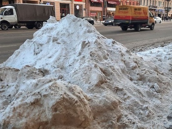 Петербуржцы не увидели уборки снега на 6 млрд рублей
