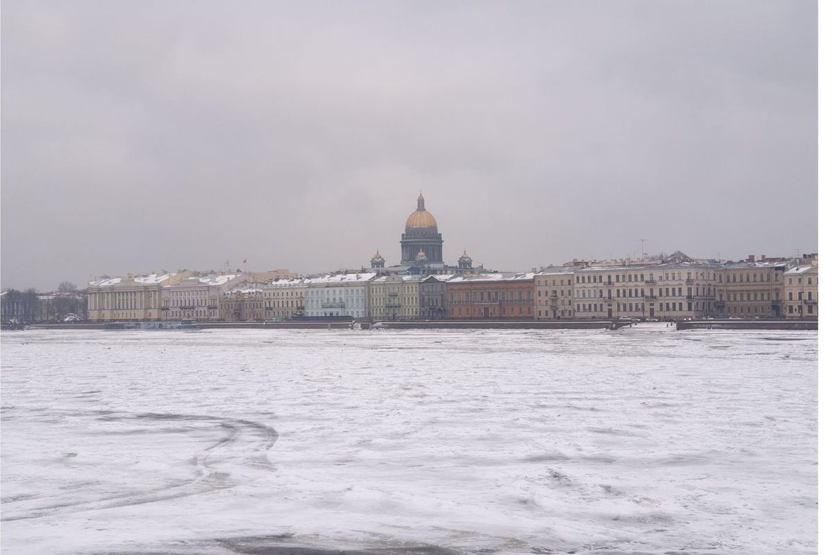 Питер В Декабре Фото