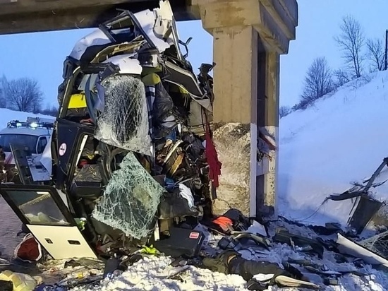 Пять человек погибли в ДТП с рейсовым автобусом в Скопинском районе