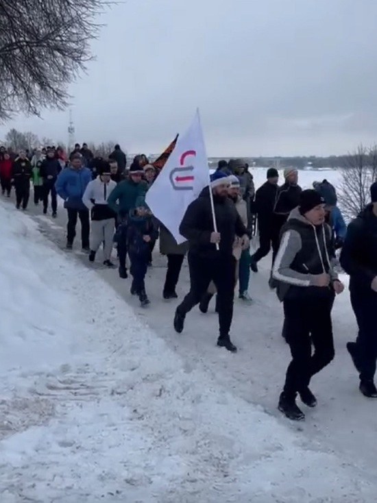 В Ярославле состоялась новогодняя пробежка