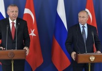 Путин и Эрдоган обсудили по телефону предложения России по гарантиям безопасности