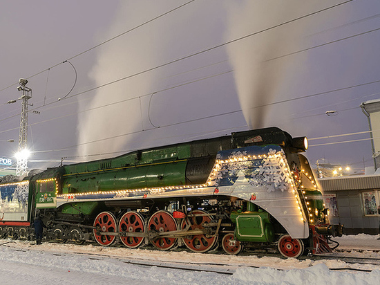 3 января в Воронеж прибудет Поезд Деда Мороза с подарками