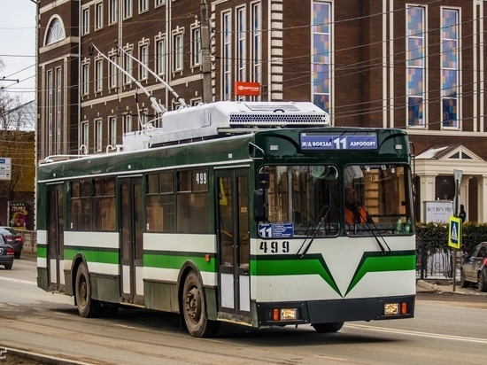 Троллейбусы маршрута №11  в Иванове вновь вышли на линию