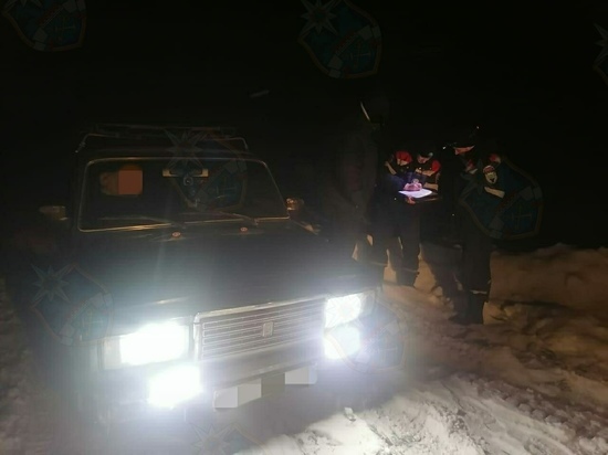 Спасатели вывели из леса в Ленобласти застрявшую семейную пару