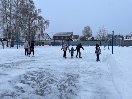 В Тамбове для горожан открыты школьные катки