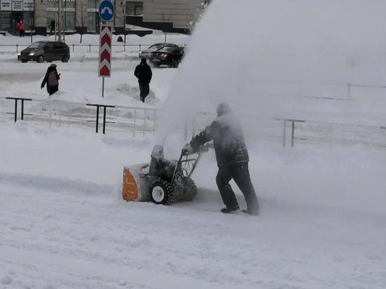 На Петрозаводск снова обрушится снегопад