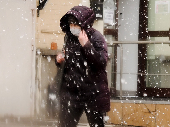 На Москву идет сильная метель