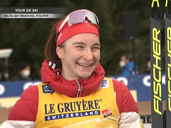 Тверская лыжница Наталья Непряева одержала историческую победу в Италии