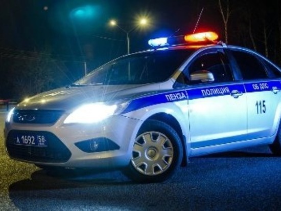 Пьяный молодой пензенец попался сотрудникам ГИБДД