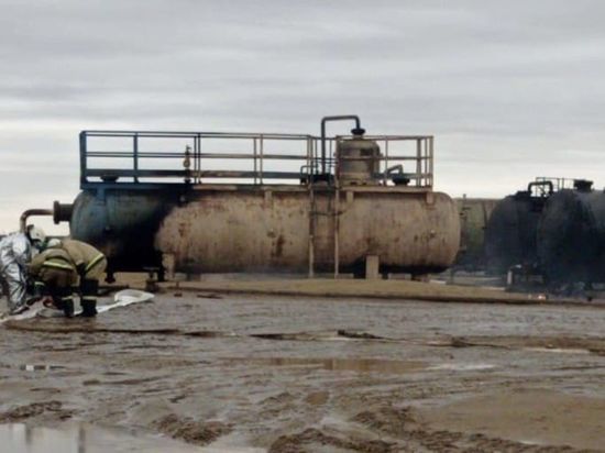 Новый разлив нефти в Калмыкии