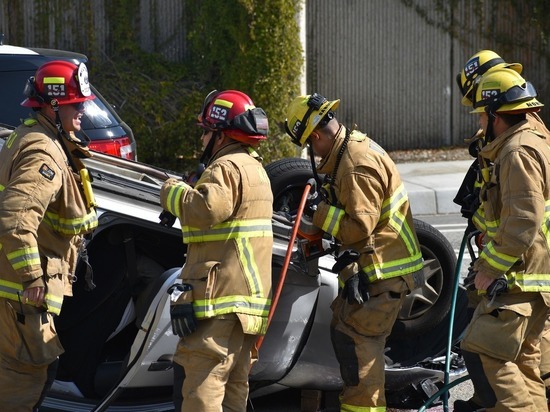 Макеевские спасатели предотвратили трагедию при ДТП