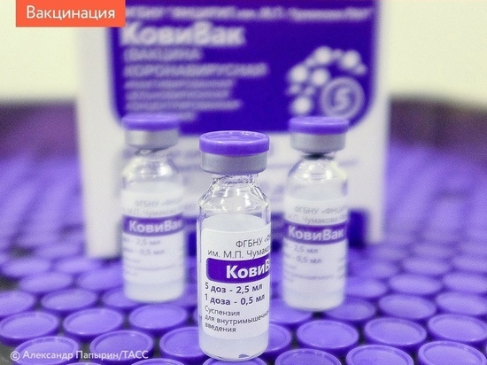 Фармкомпания начнёт выпускать несколько миллионов доз вакцины «КовиВак» в год