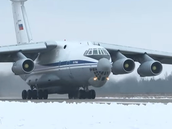 Белорусские десантники прибыли в Казахстан на российских самолетах