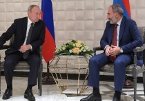 Армянский премьер-министр Никол Пашинян обсудил по телефону с президентом РФ Владимиром Путиным ситуацию в Казахстане