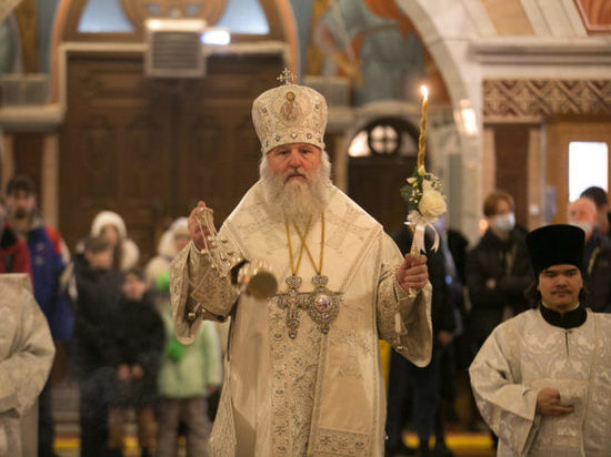 В Ханты-Мансийске провели Рождественское богослужение