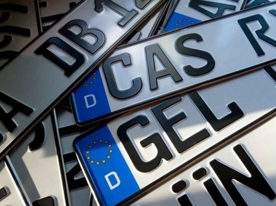 Германия: Номерные знаки для автомобилей, используемые в ФРГ