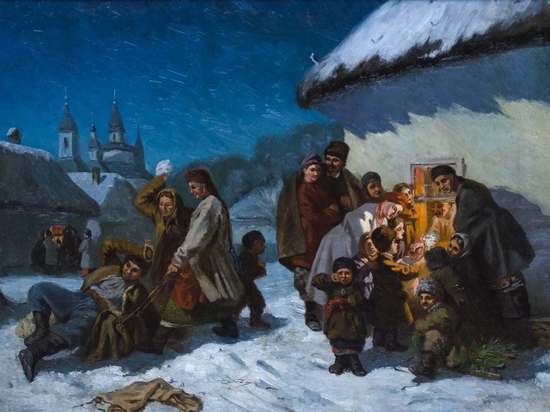 Костромской фольклорный ансамбль «Венец» возрождает традицию рождественских колядок