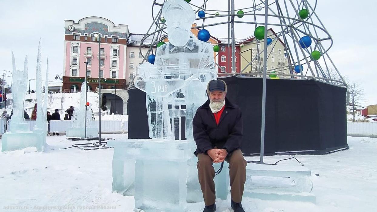 В Рязани прошёл фестиваль ледовых скульптур: сказочная фотогалерея