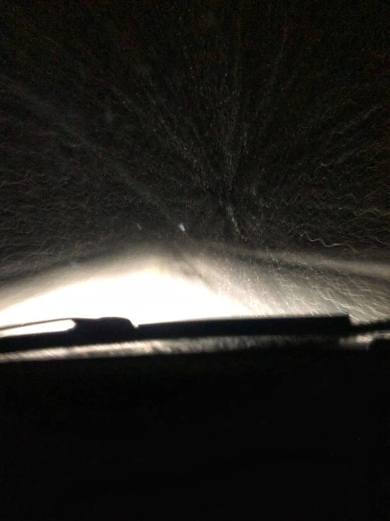 На трассе Оренбург-Орск наблюдается опасное явление погоды
