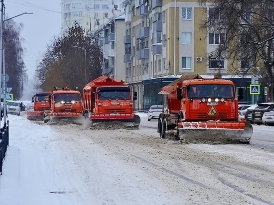 За снегоуборочной техникой белгородцы смогут наблюдать онлайн