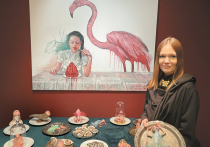 «Не надо взрослым бояться того, чего не боятся дети», — говорит художница Ирина Дрозд, представляя свою выставку «Ужин с монстром»