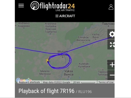 Самолет из Йошкар-Олы сел в Москве с запозданием на 52 минуты